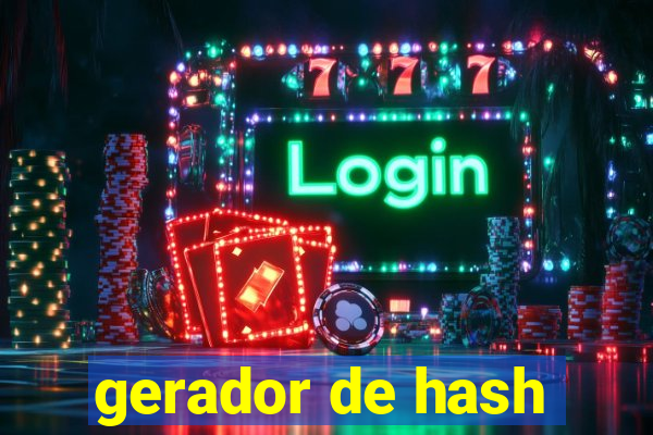 gerador de hash